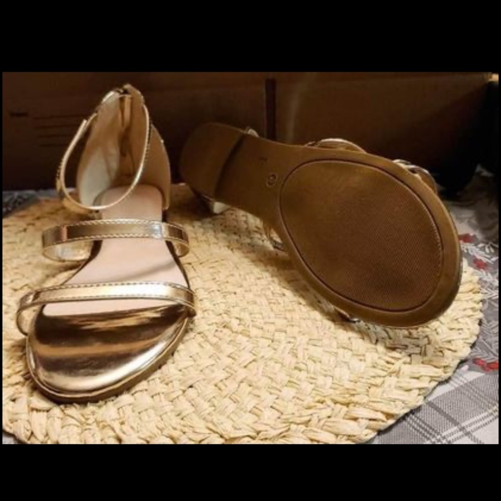 Gold Wedding Shoes